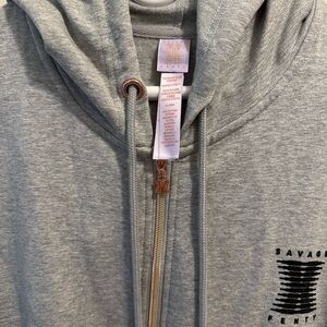 Savage X Fenty Gray Hooded Onesie